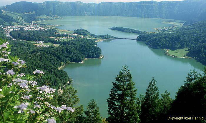 Lagoas das<BR>Sete Cidades