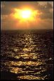 sunset at Great Barrier Reef