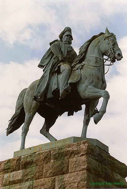 equestrian statue