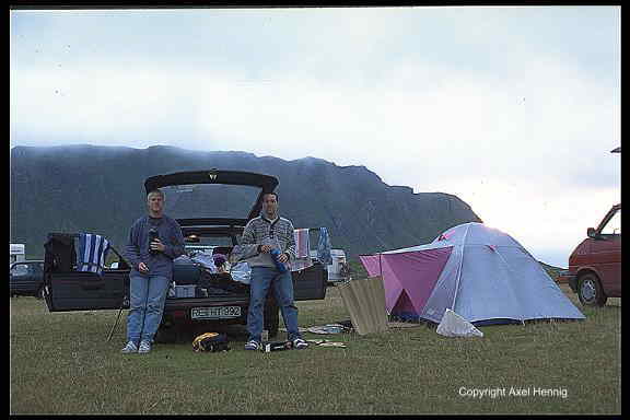 Camping auf den Lofoten