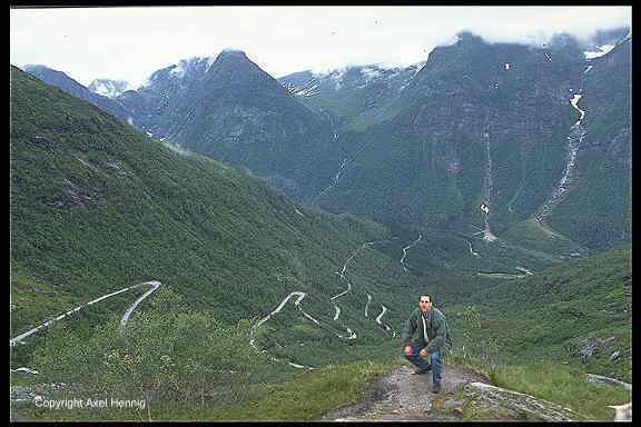 Serpentinen in der Telemark