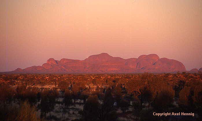 Sonnenaufgang, Olgas, Kata Tjuta