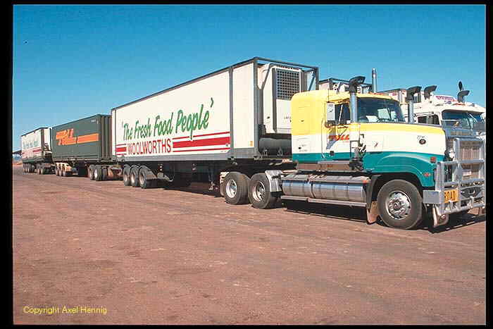 roadtrain, highway