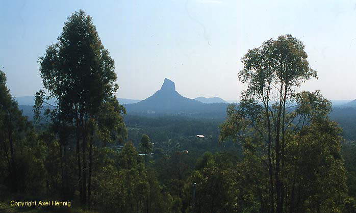 Mt Coonowrin im Glass House Mountains NP