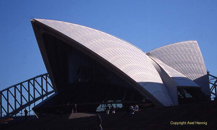 Teil der Oper in Sydney