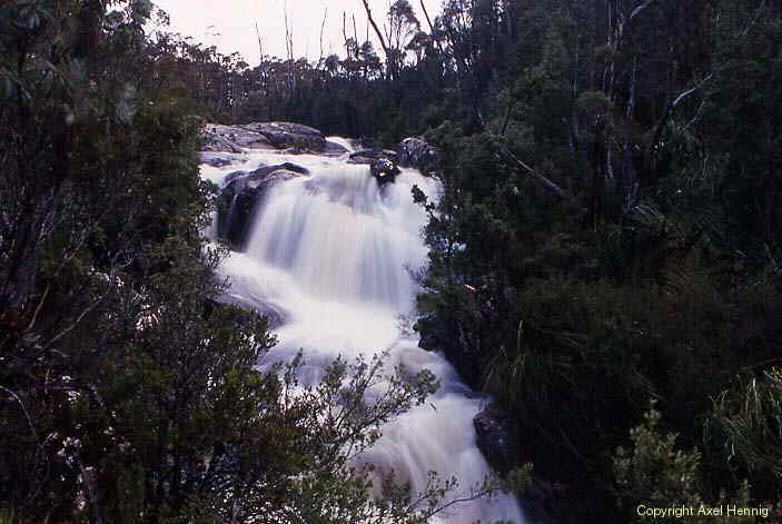 Arve Falls, Hartz Mountains NP