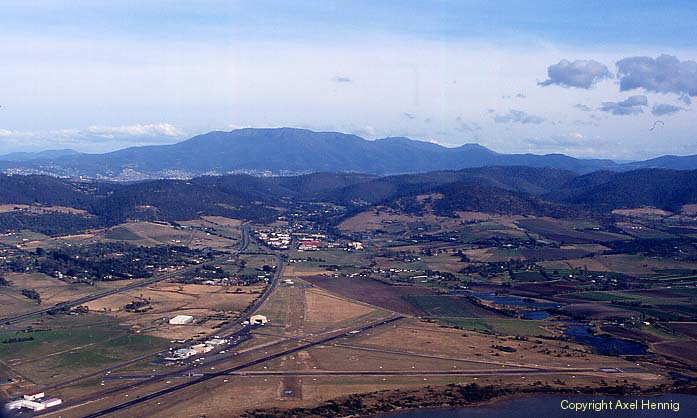 Abflug Hobart