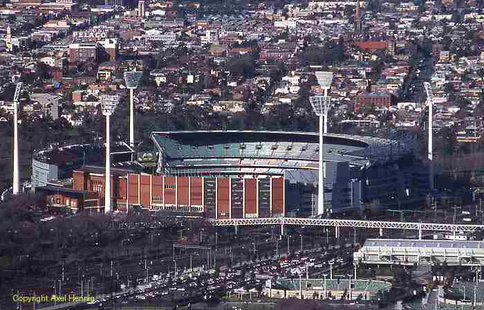 view from the Rialto Towers, Melbourne