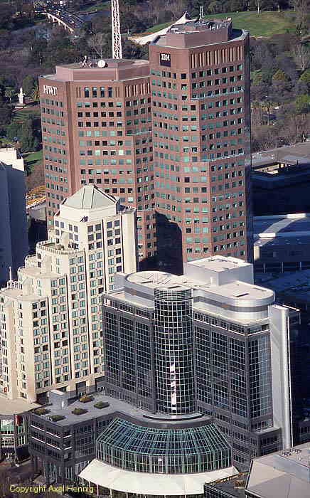Blick von den Rialto Towers in Melbourne