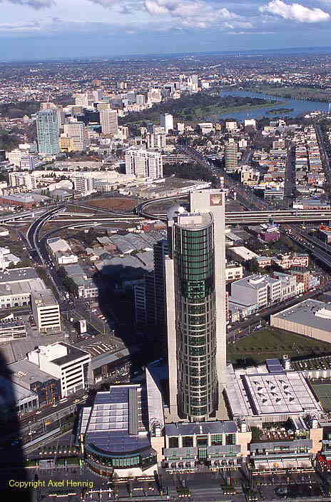 Blick von den Rialto Towers in Melbourne