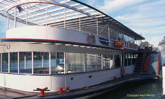 Raddampfer Melbourne in Mildura