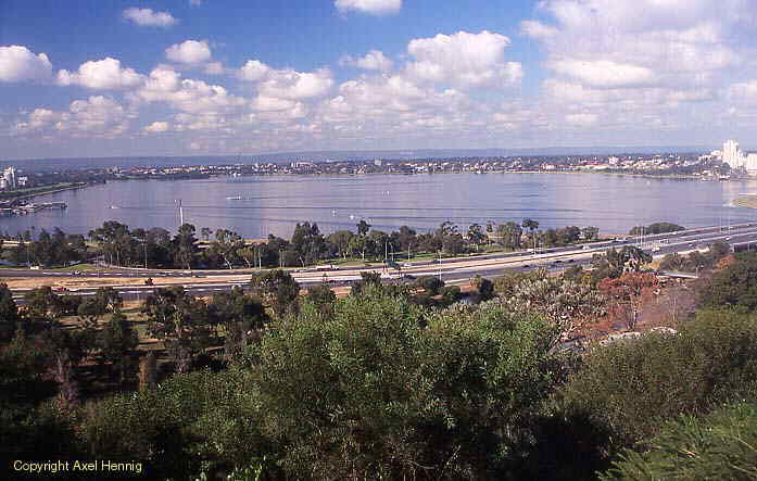 Swan River in Perth