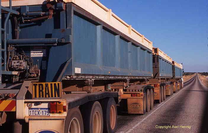 Roadtrain, Highway