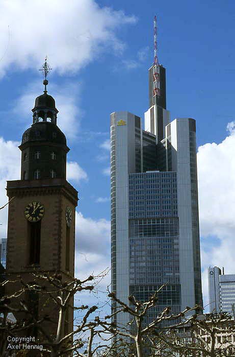 Katharinenkirche / Commerzbank Tower
