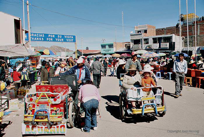 Grenze nach Bolivien