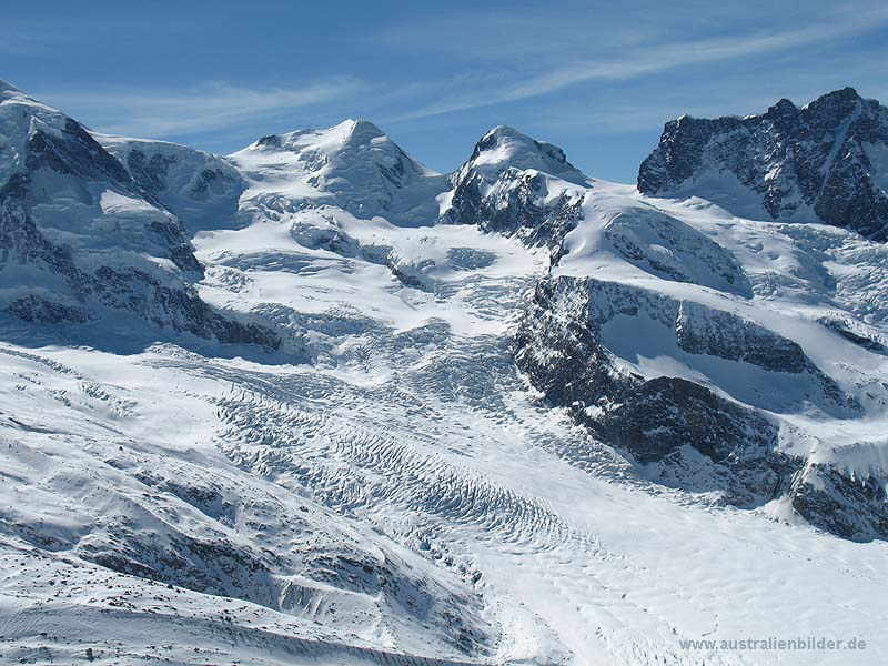 Monte Rosa Gletscher